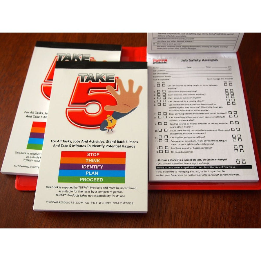 Safe Snorting Booklets Take 5 Safety Books – Cover & Booklet – eSafety Supplies