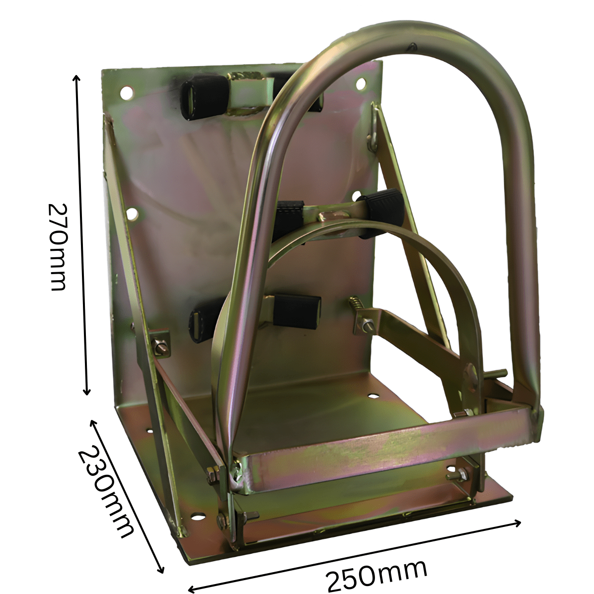 Heavy Duty Vehicle Over Center Bracket Suits 9kg — Silver
