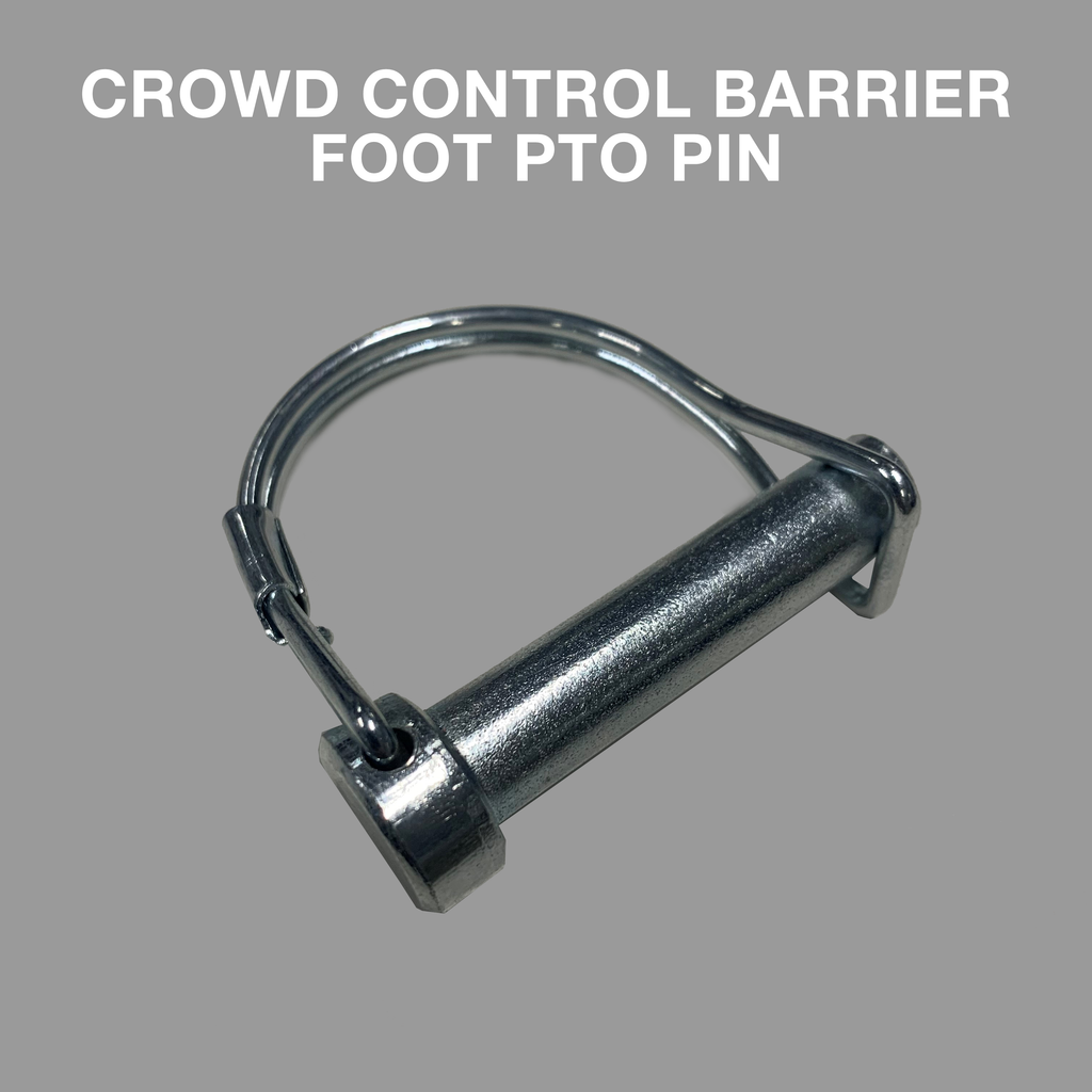 100m Pack of 2.2m Orange Crowd Control Barriers