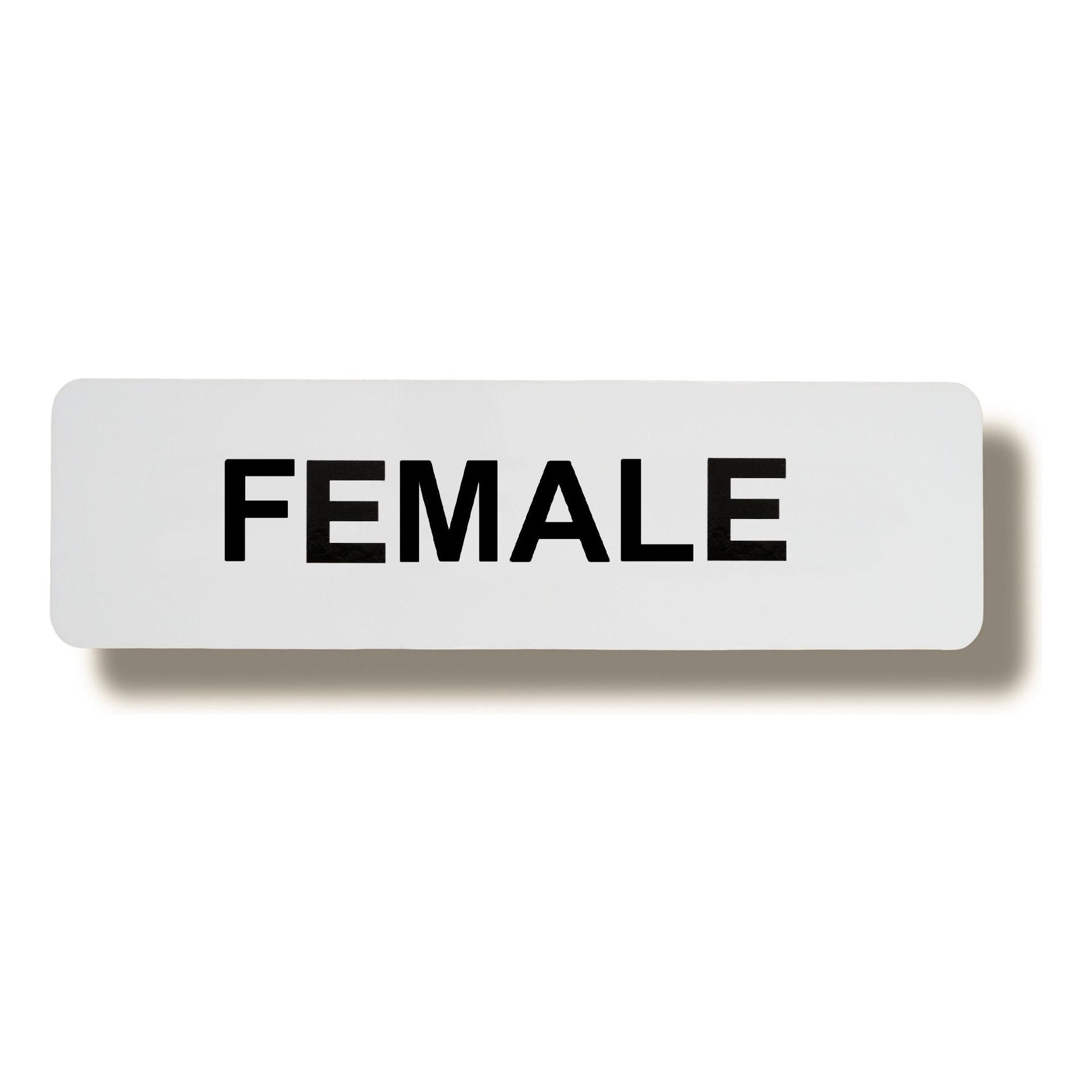 Female Sign- Aluminium 3.5 kg