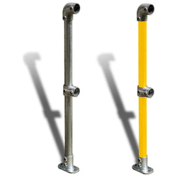 Cope Modular Handrail - End Stanchion 35 kg Color Galvanised COPE-END-G