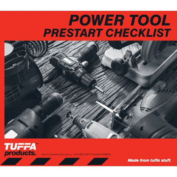 Power Tool Prestart Checklist Books 2.1 kg