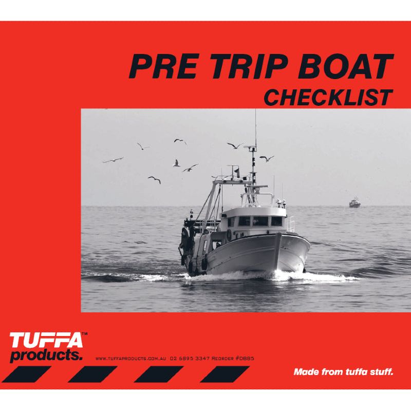 Pre Trip Boat Prestart Checklist Books 2.1 kg