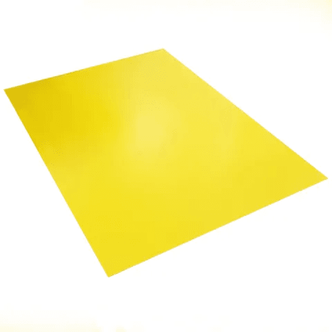 Premium Corflute Protection Sheet Yellow
