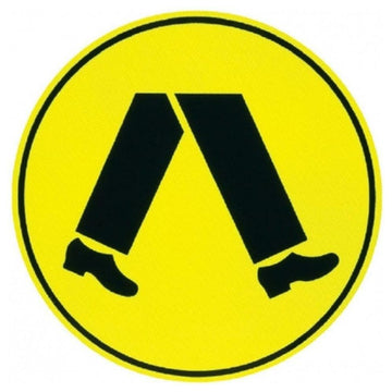 Warning Sign - Pedestrian Crossing Sign - 750mm 1.05 kg