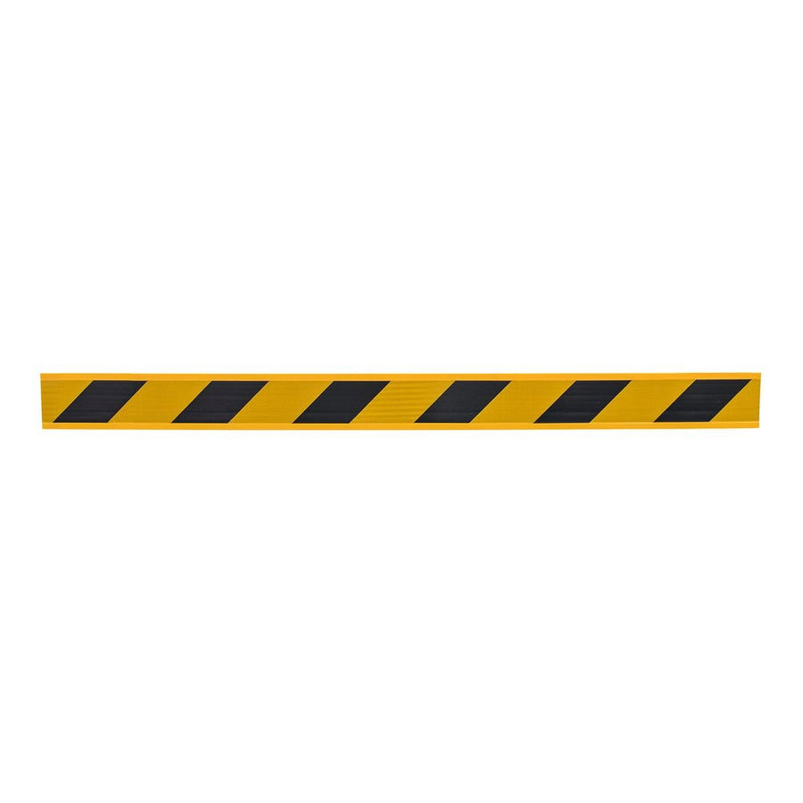 PVC Barrier Board - Class 1 Reflective Tape - 2.5m 17.5 kg