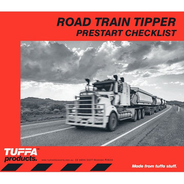 Road Train Tipper Prestart Checklist Books 2.1 kg