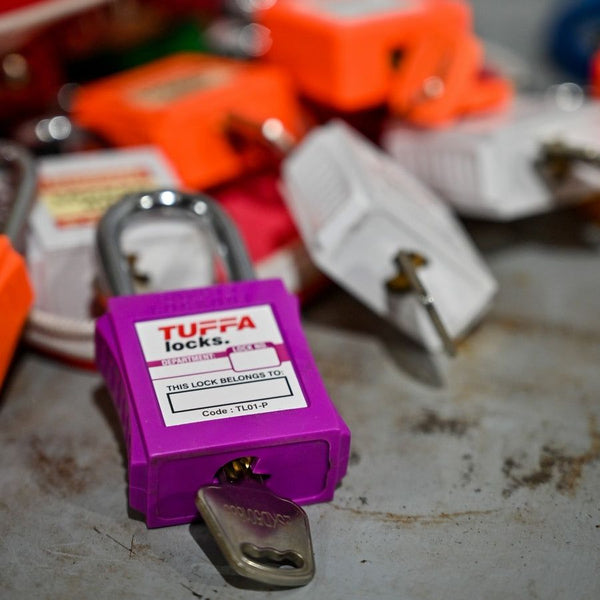 Safety Locks – Keyed Different (Red)