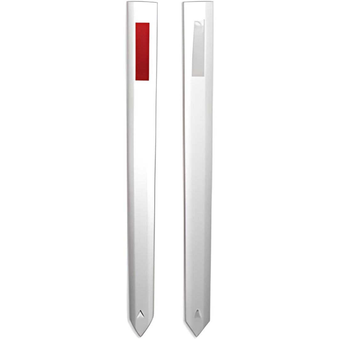 Steel Guide Post 1350mm red -white