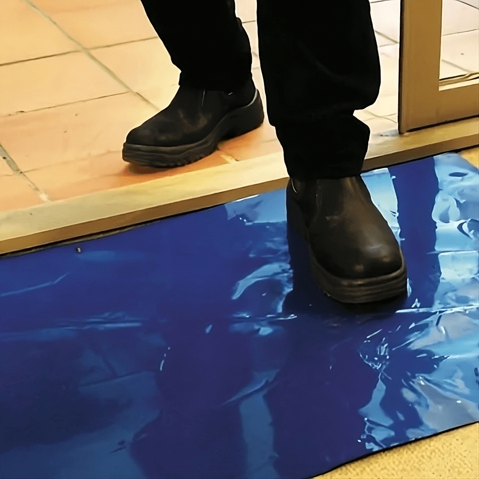 Tacky Dust Mat 30 Layers Each Mat - 900 X 900mm 14 kg