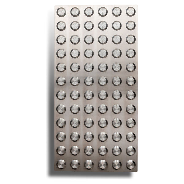 Tactile Indicator Plate - Stainless Steel - 300x600mm