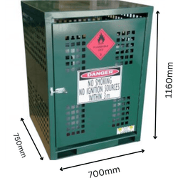 Aerosol Storage Cage - 400 cans