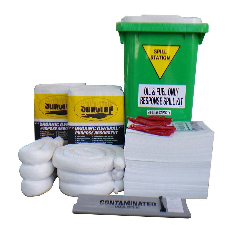 Oil Fuel Spill Kit - 240L 350 kg