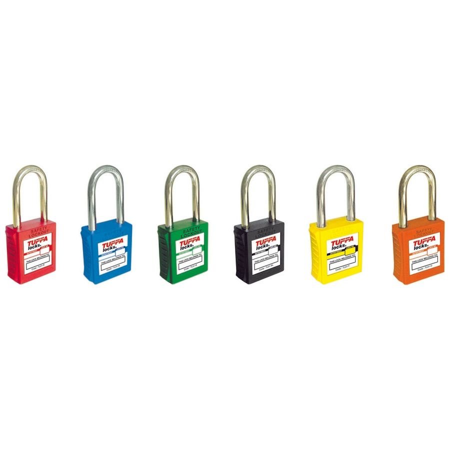 Permit Locks Color Safety Locks – Keyed Different (Red) – eSafety Supplies
