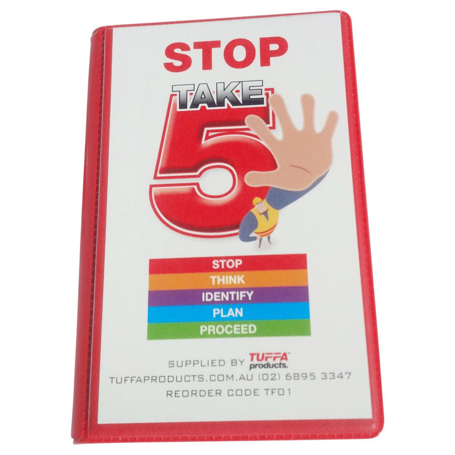 Take 5 Safety Books – Cover & Booklet