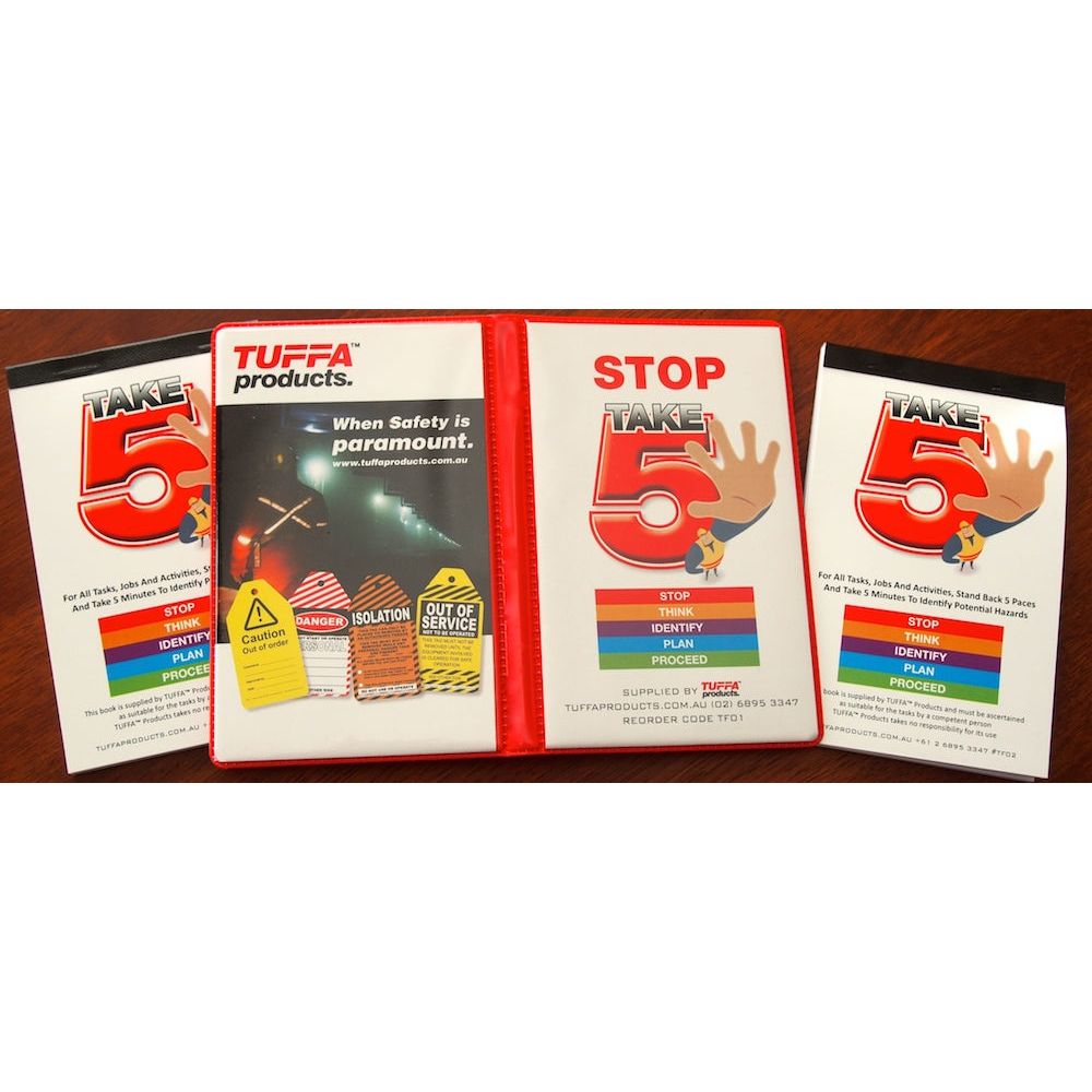 Take 5 Safety Books – Cover & Booklet