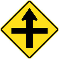 Crossroad (Symbolic) Sign - 600x600mm 1.4 kg