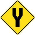 Start Divided Road (Symbolic) - 600x600mm 0.7 kg
