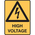 Warning Sign - High Voltage - 450 x 600mm 0.7 kg