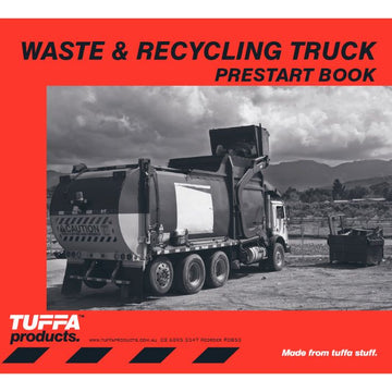 Waste & Recycling Truck Prestart Checklist Books 2.1 kg