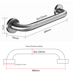Grab Bar Rail - 400mm