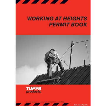 Working At Heights Permit Books 2.1 kg