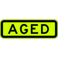 Aged Sign - 600x200mm 0.7 kg