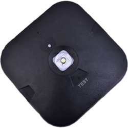 LED Surface Mount Emergency Spotlight 1.5W (Lithium Battery) 17.5 kg Color Black SMSL-BL