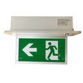 LED Recessed Blade Exit Light - 410x135x260mm 3.5 kg