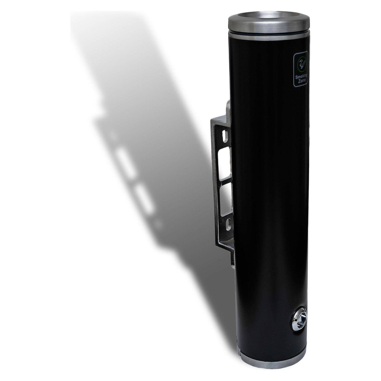 Eco Midnight - Wall Cigarette Bin - Black 5.25 kg