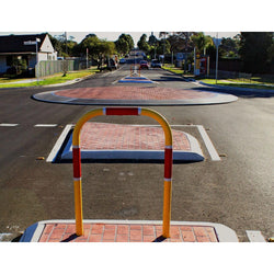 Pedestrian Holding Rail - Bike Path Grab Rail 1200mm