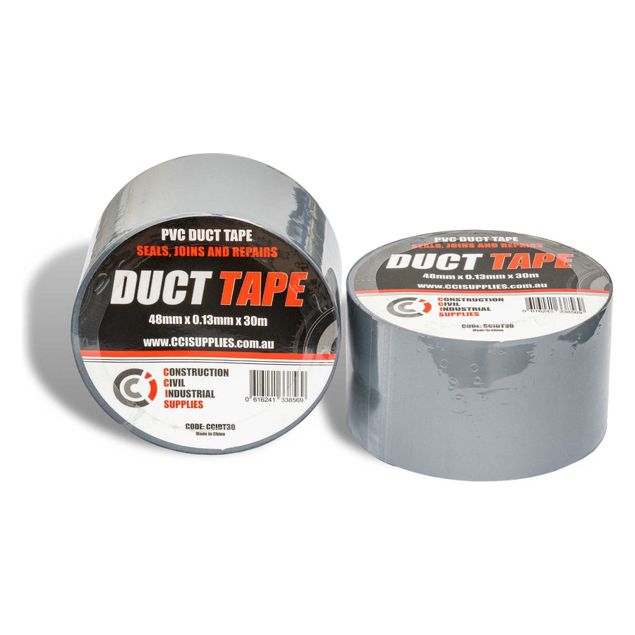 Duct Tape - 48mm x 30 Metre Roll 3.5 kg Color Black CCIDT30BLK