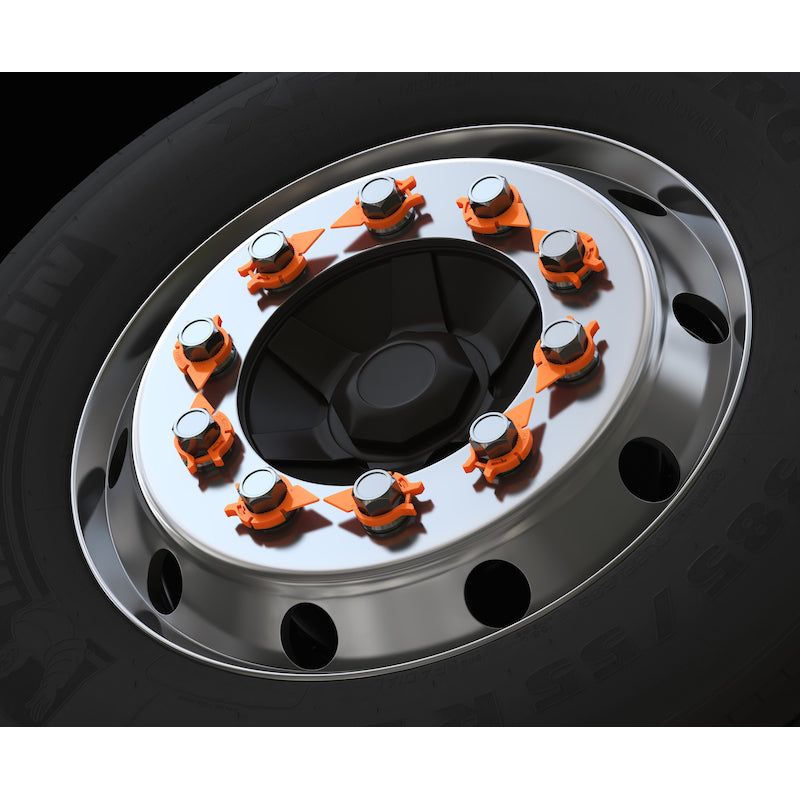 Wheel Nut Safety Indicator - Orange - Various Sizes 3.5 kg size 30-38mm HC30-38O