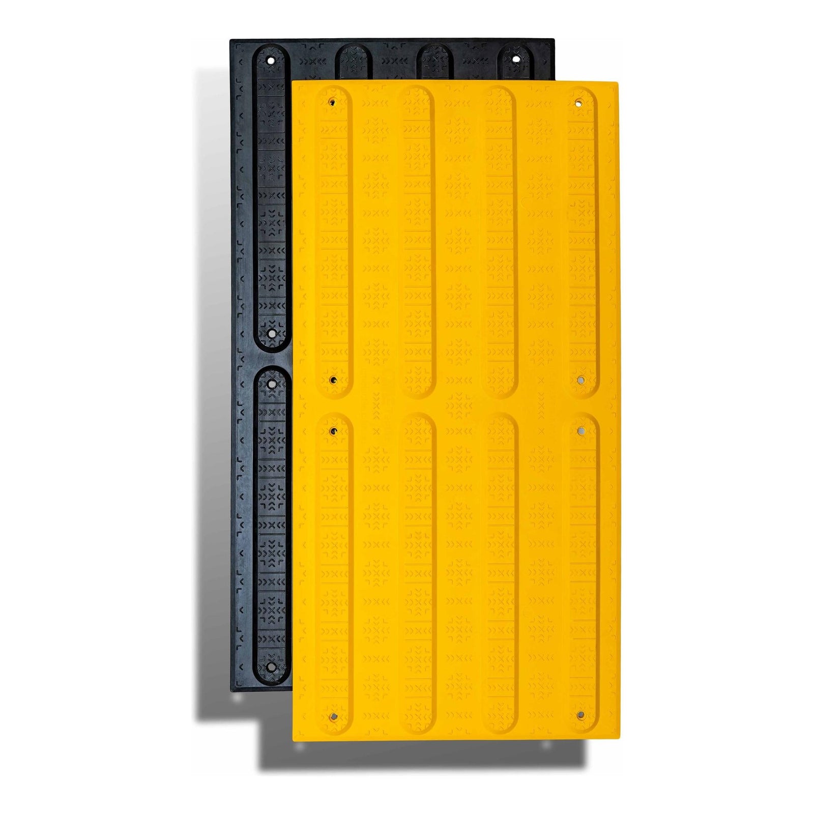 Tactile Indicator Plate - Directional - Fibreglass - 300 x 600mm 3.5 kg Color Yellow TI-DP-Y