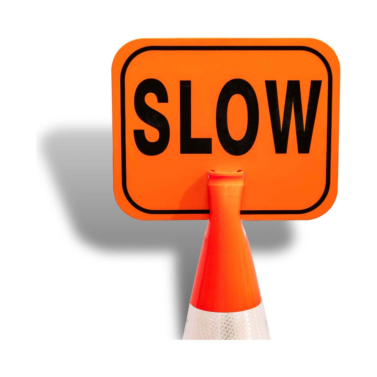 Snap On Cone Signs 5.25 kg type Slow SOCS