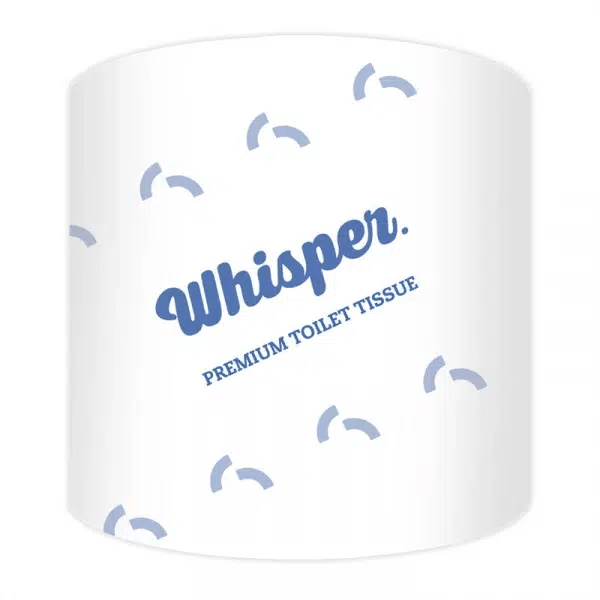 Whisper – Premium Toilet Tissue 3Ply 230 Sheets 48 Rolls/Ctn 17.5 kg